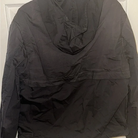 Amiri Windbreaker Men's Black Hooded Jacket